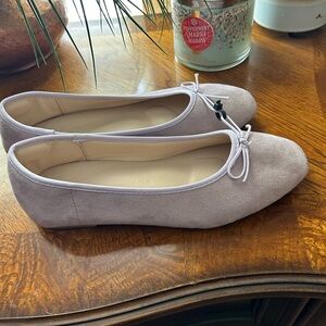 Flat ballerina shoes